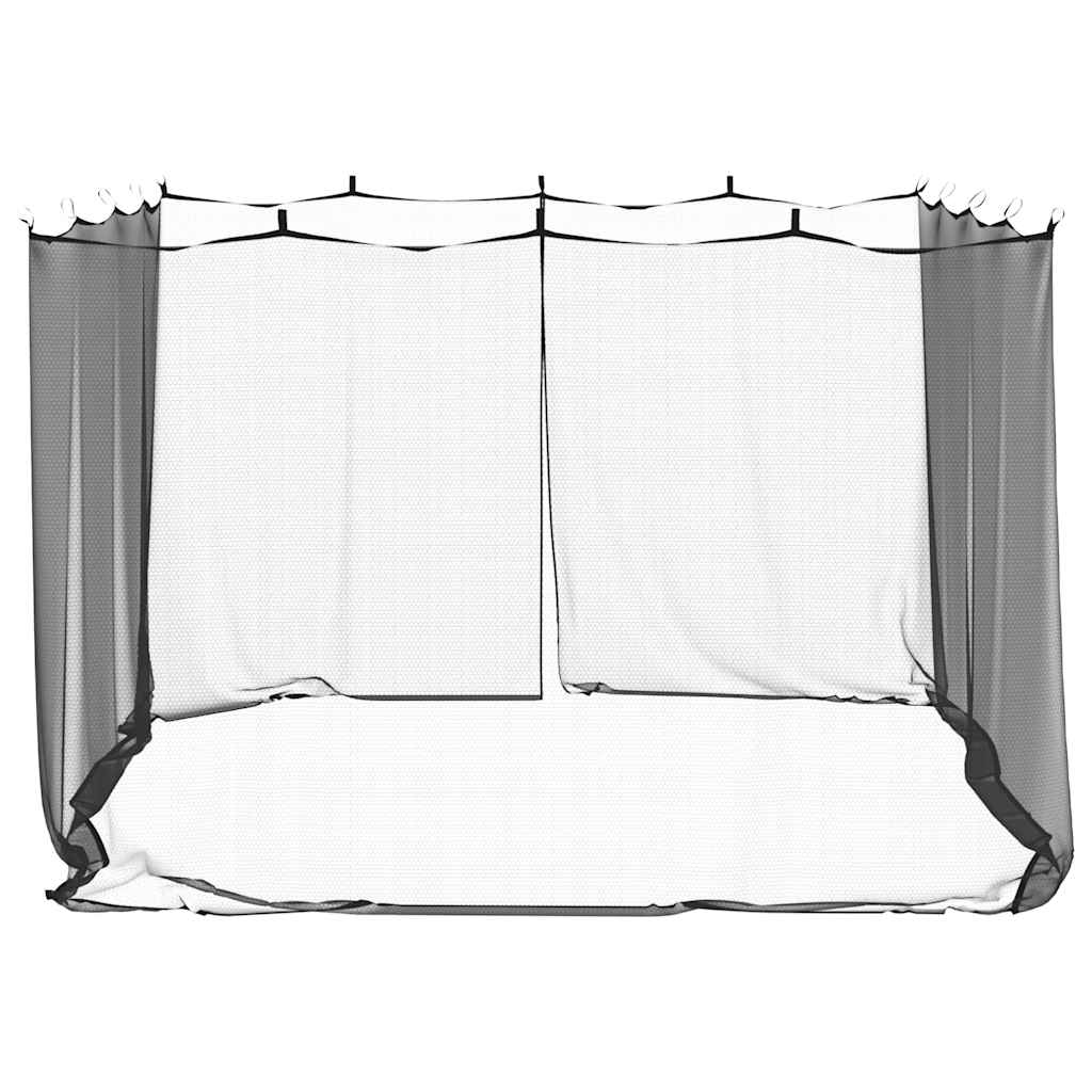 Mosquito Net for Outdoor 220 Mesh Black 300x300x200 cm