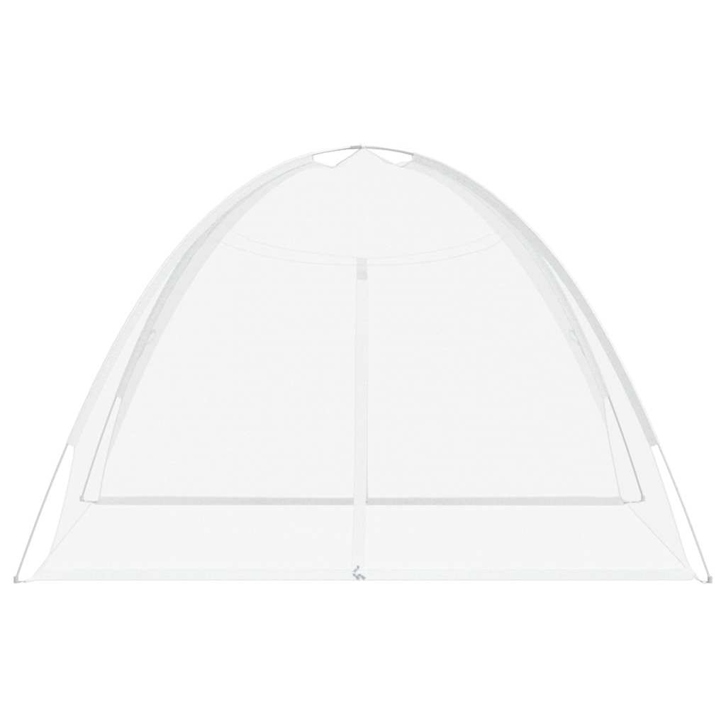 Mosquito Net Mongolia with Doors 220 Mesh White 200x200x135 cm