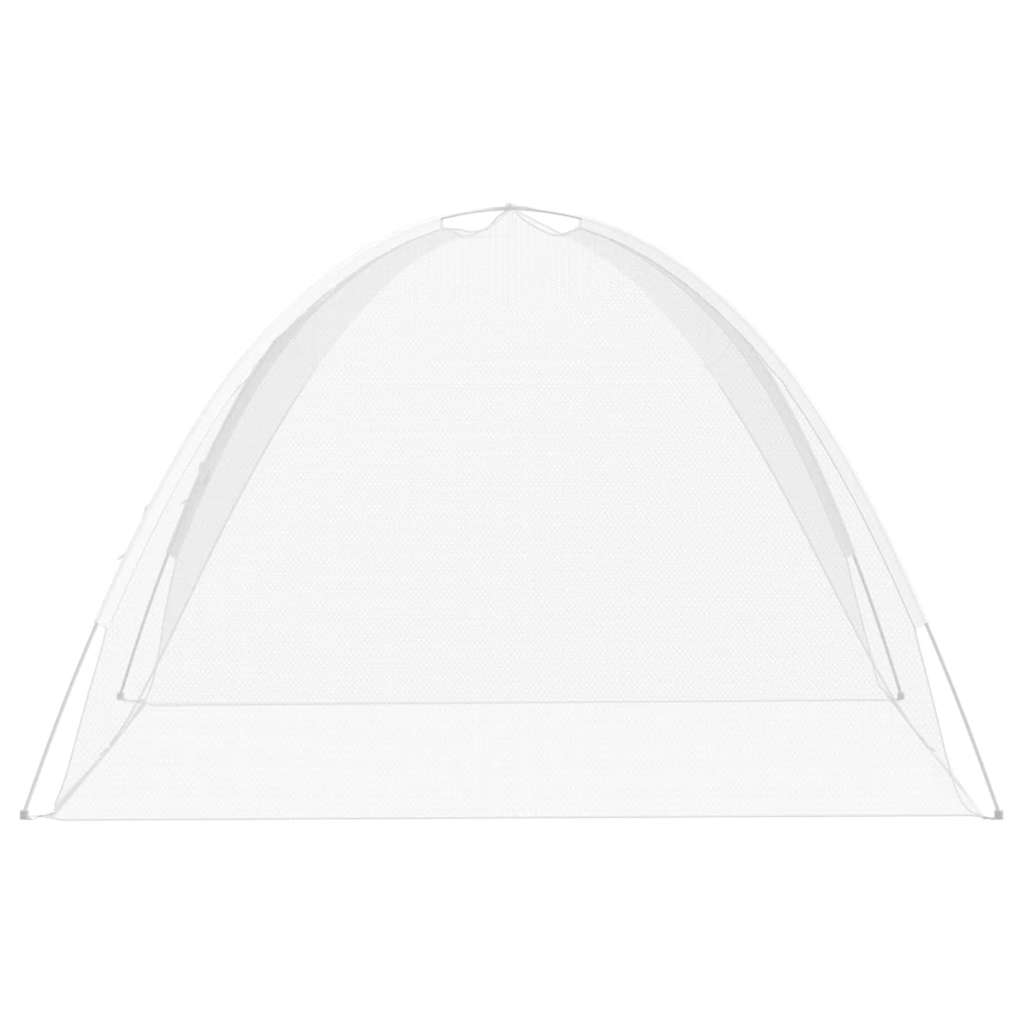 Mosquito Net Mongolia with Doors 220 Mesh White 200x200x135 cm
