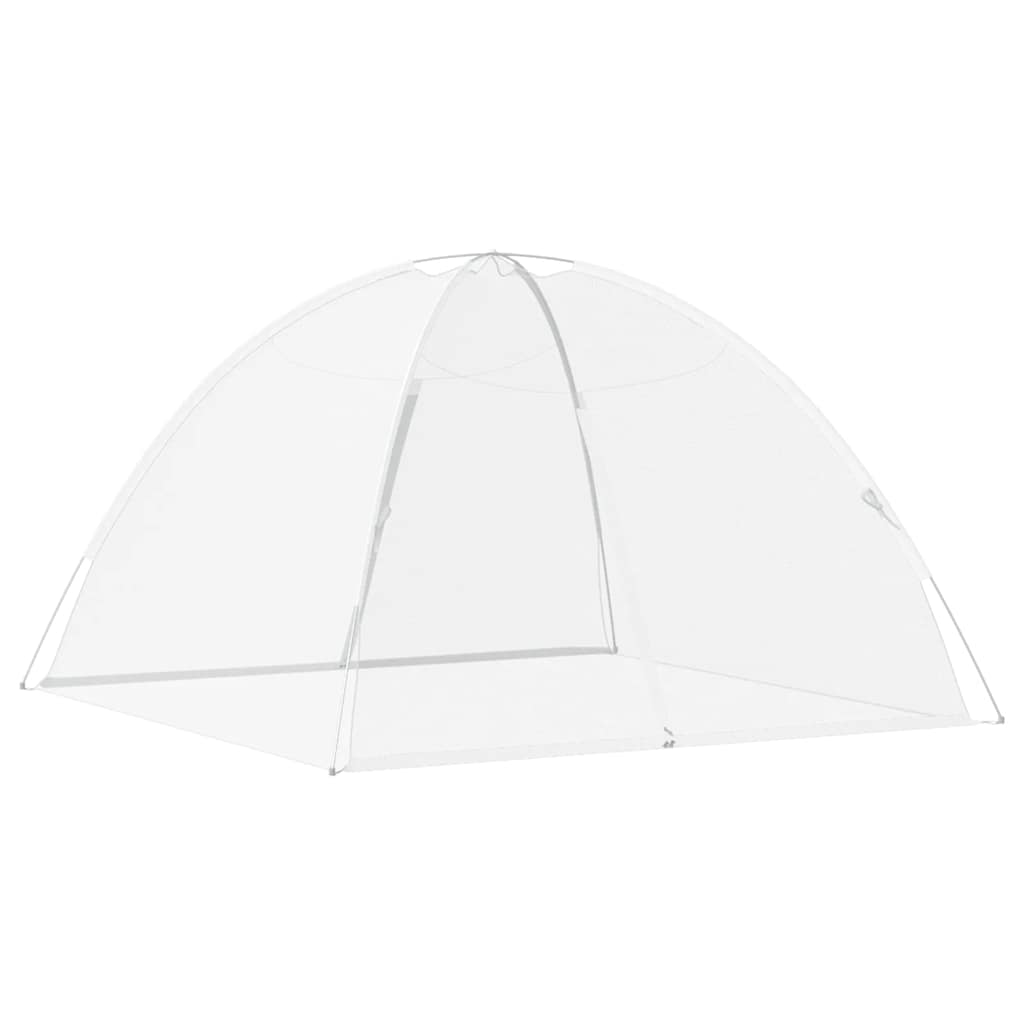 Mosquito Net Mongolia with Doors 220 Mesh White 200x200x135 cm