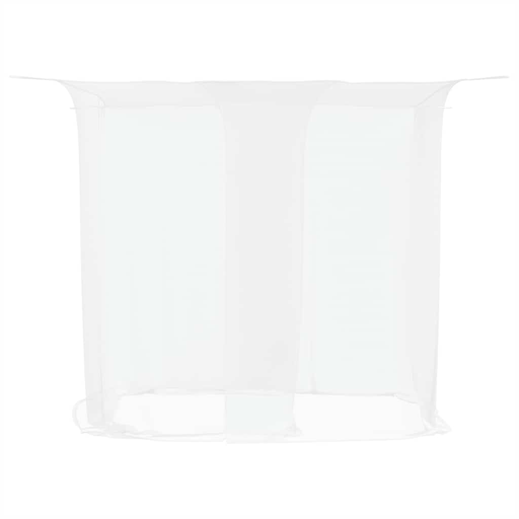 Hanging Mosquito Net 156 Mesh White 220x120x150 cm