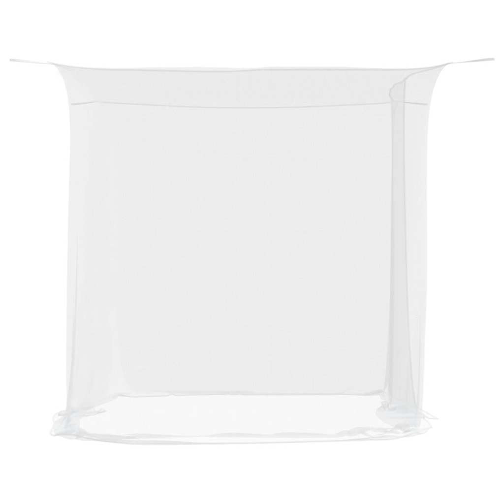 Hanging Mosquito Net 156 Mesh White 220x120x150 cm