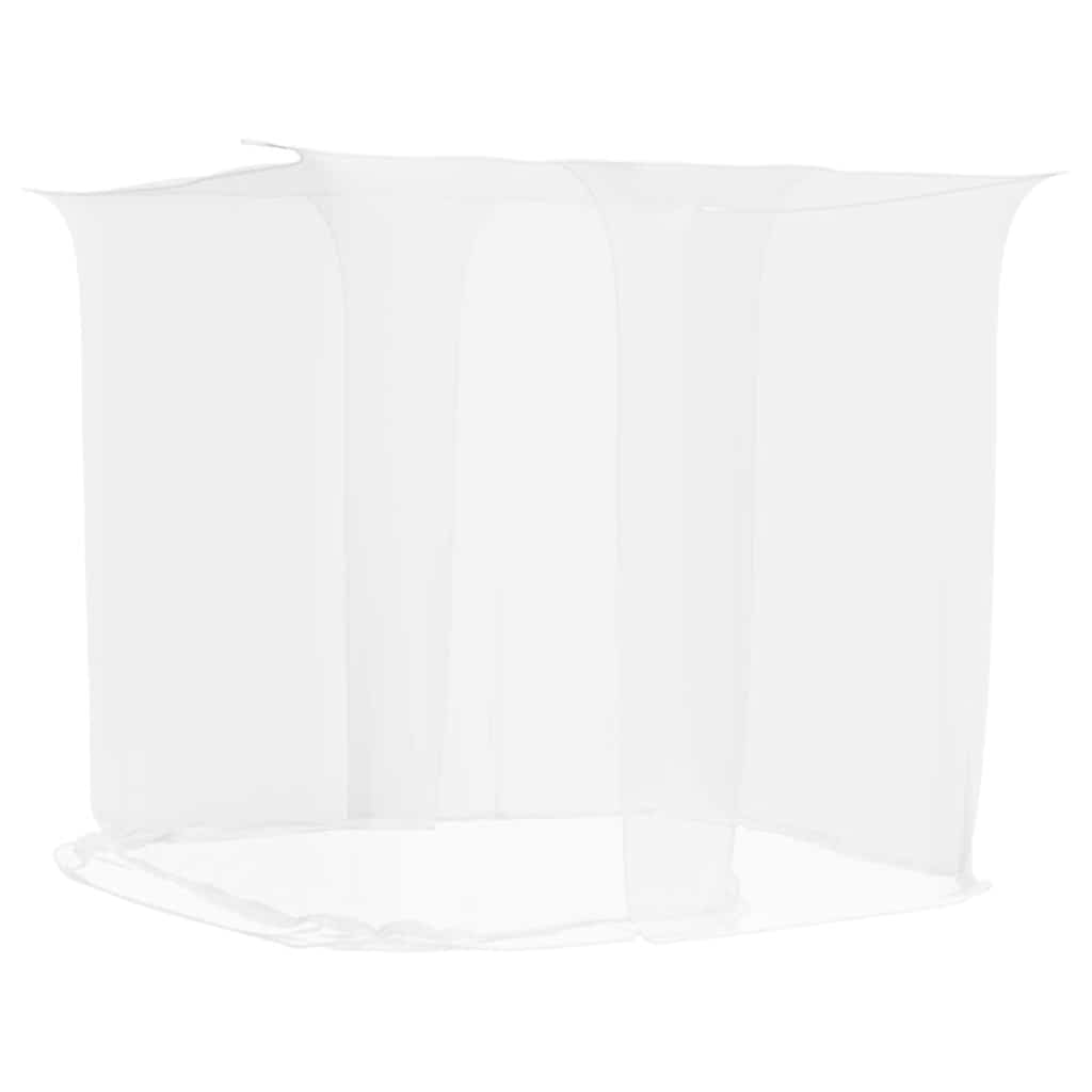 Hanging Mosquito Net 156 Mesh White 220x150x180 cm