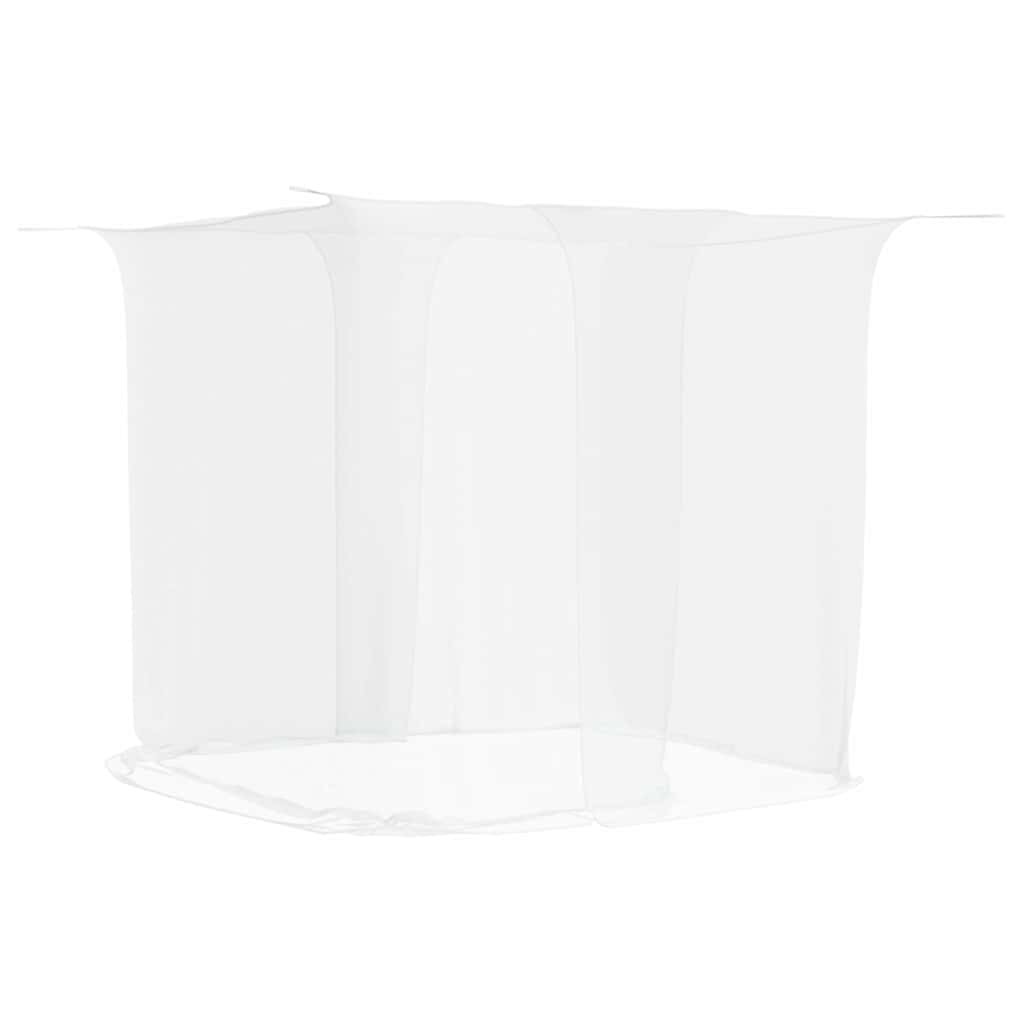 Hanging Mosquito Net 156 Mesh White 220x200x210 cm