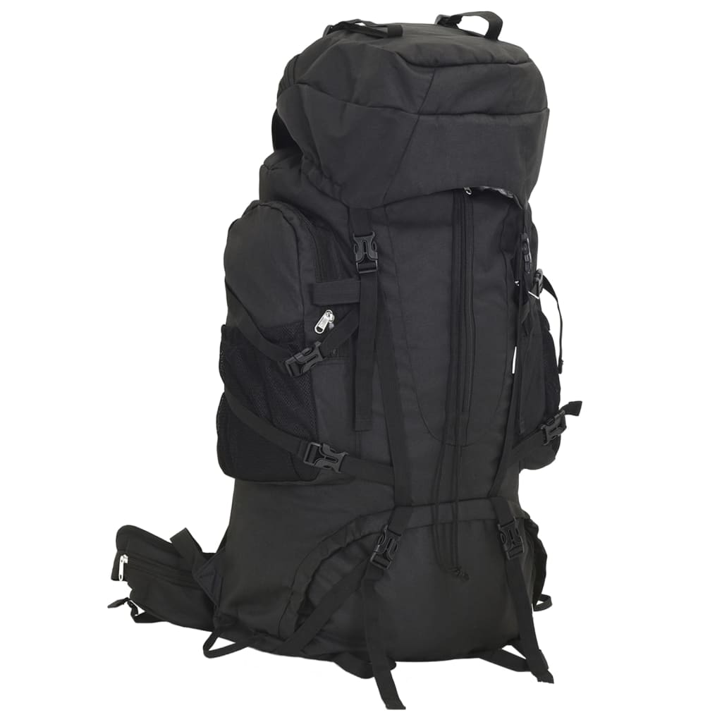 vidaXL Hiking Backpack Black 60 L Oxford Fabric