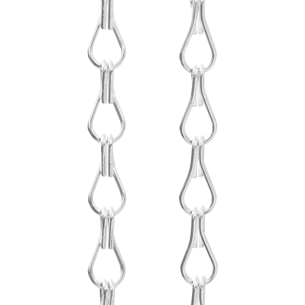 Chain Door Fly Screen 56x186 cm Aluminium