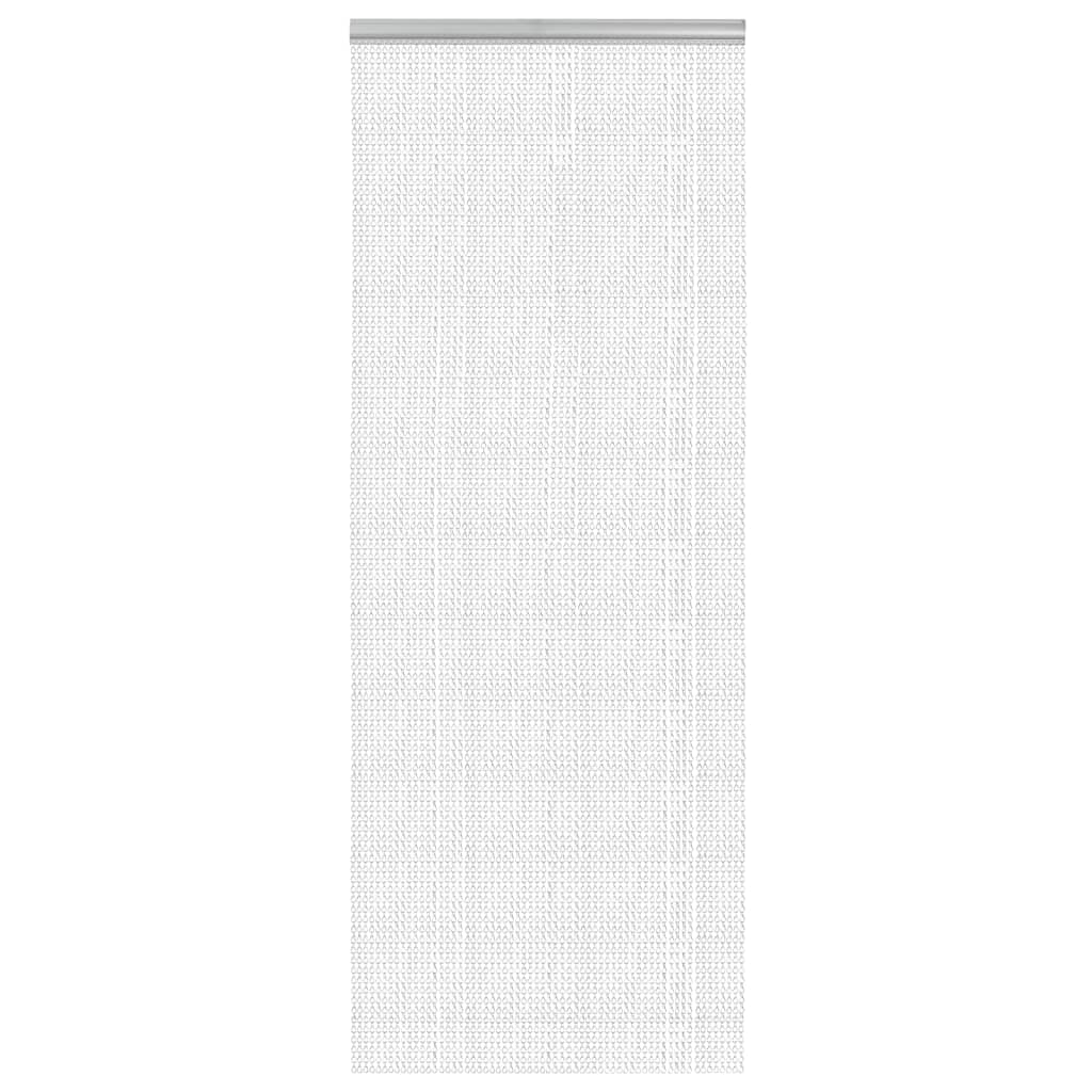 Chain Door Fly Screen 80x201 cm Aluminium
