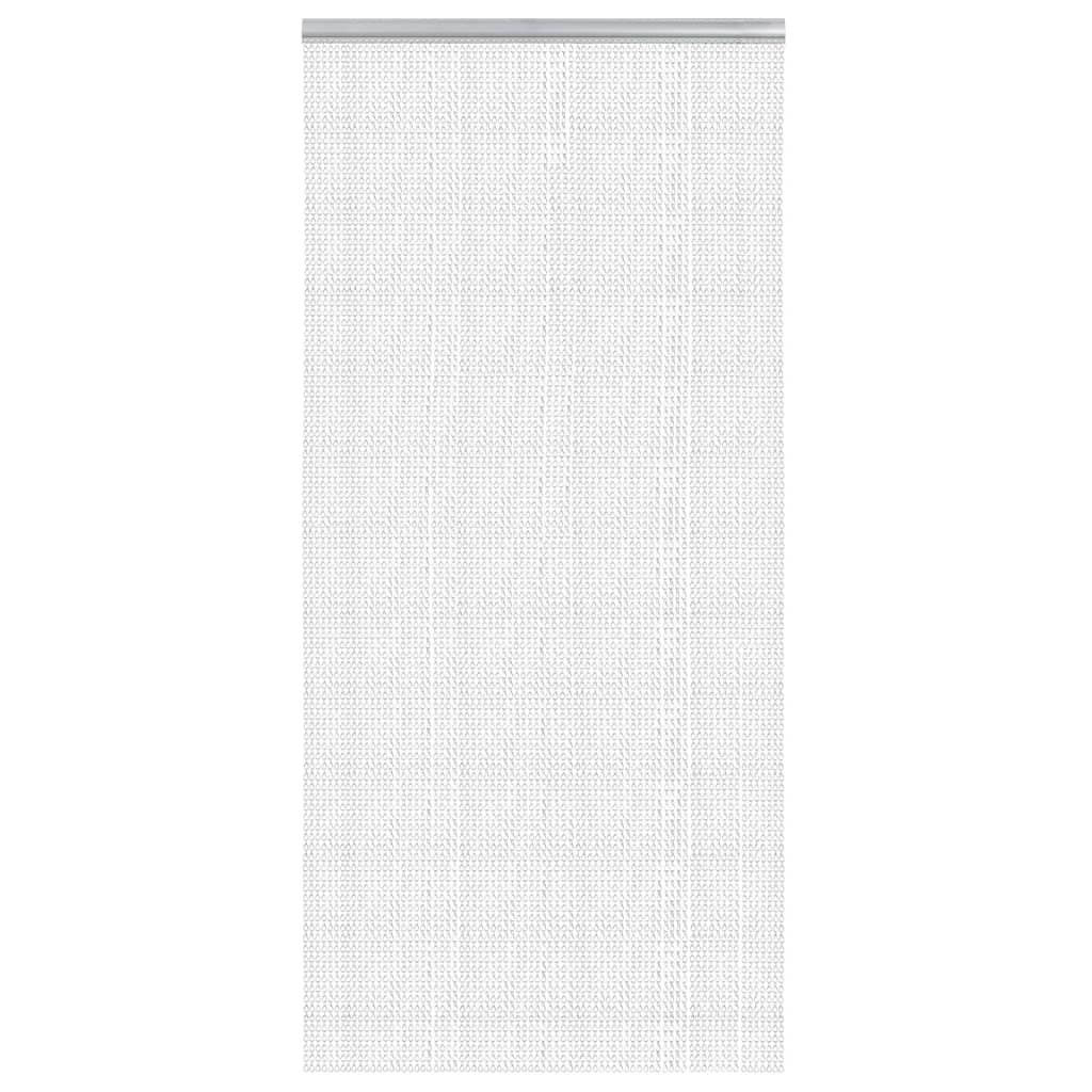 Chain Door Fly Screen 100x212 cm Aluminium