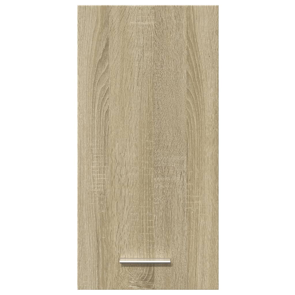 vidaXL Hanging Cabinet Sonoma Oak 29.5x31x60 cm Engineered Wood