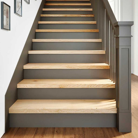 Stair Treads 4 pcs Untreated 90x30x2 cm Solid Wood Oak