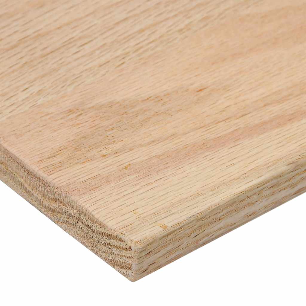 Stair Treads 8 pcs Untreated 100x25x2 cm Solid Wood Oak