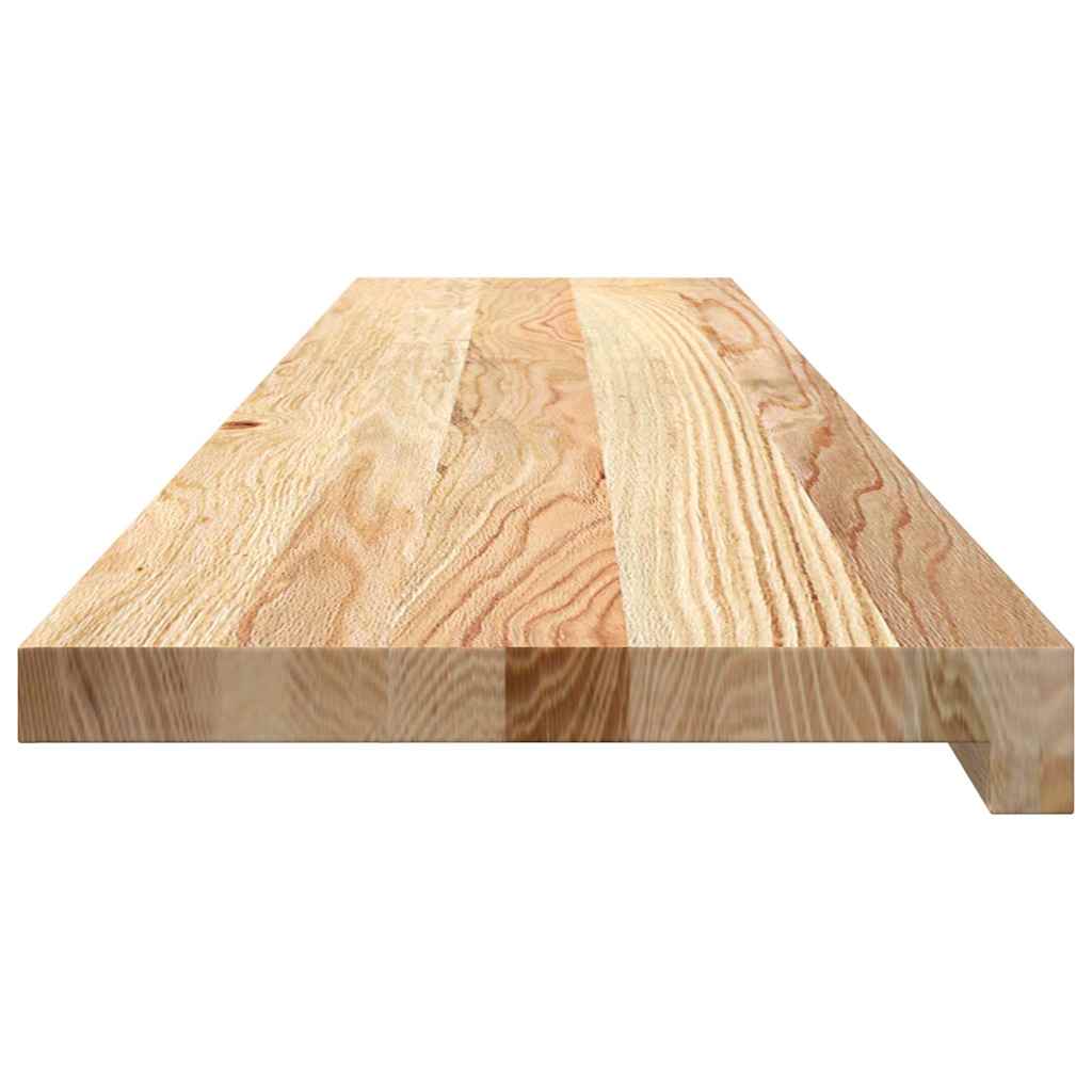Stair Treads 8 pcs Untreated 120x30x2 cm Solid Wood Oak