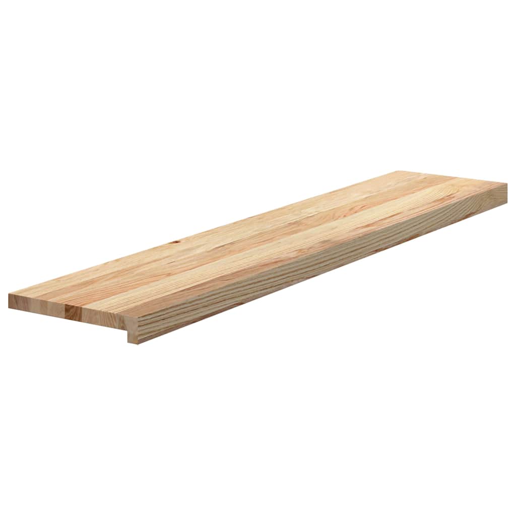 Stair Treads 20 pcs Untreated 120x30x2 cm Solid Wood Oak