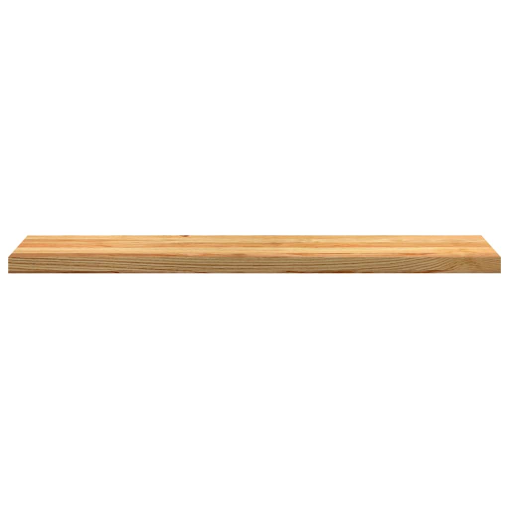 Stair Treads 4 pcs Light Brown 120x25x2 cm Solid Wood Oak