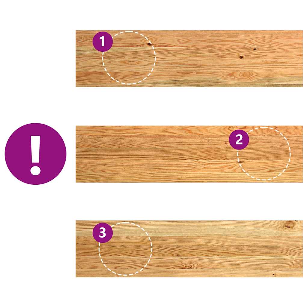 Stair Treads 4 pcs Light Brown 100x30x2 cm Solid Wood Oak