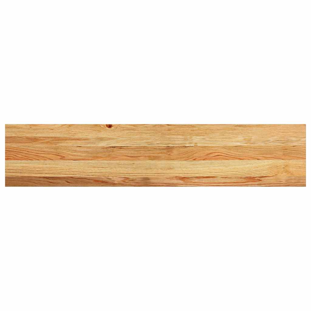 Stair Treads 4 pcs Light Brown 120x30x2 cm Solid Wood Oak