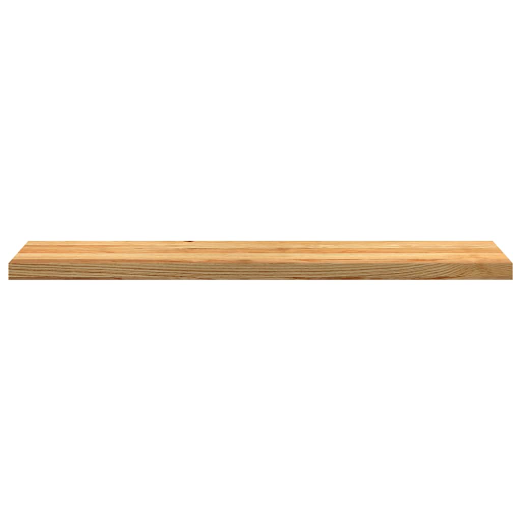 Stair Treads 8 pcs Light Brown 120x25x2 cm Solid Wood Oak
