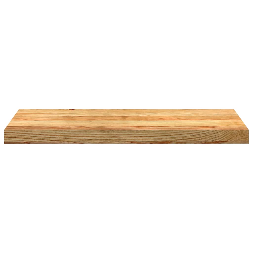 Stair Treads 8 pcs Light Brown 70x30x2 cm Solid Wood Oak