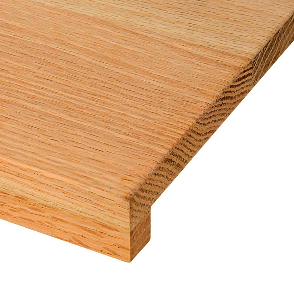 Stair Treads 8 pcs Light Brown 80x30x2 cm Solid Wood Oak