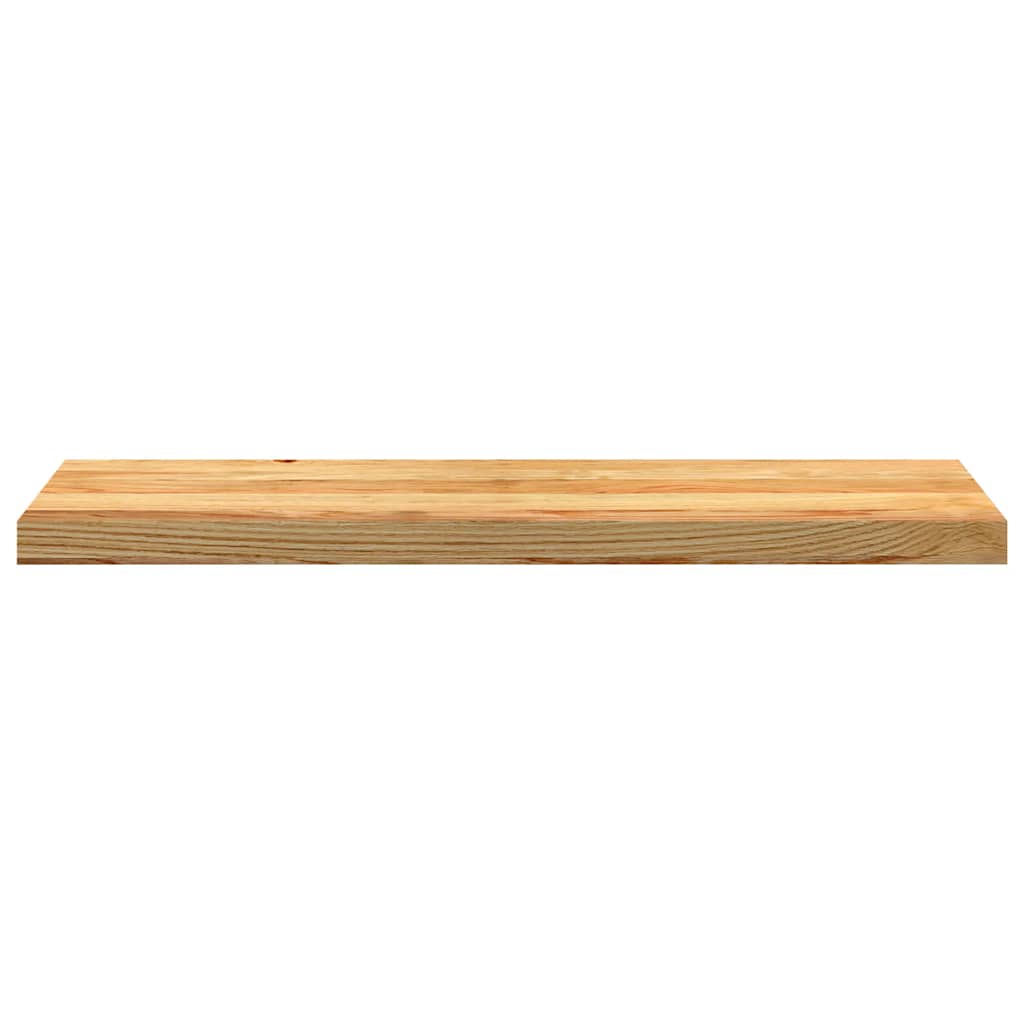 Stair Treads 8 pcs Light Brown 90x30x2 cm Solid Wood Oak