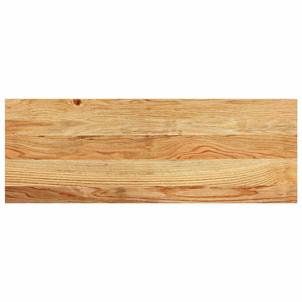 Stair Treads 12 pcs Light Brown 70x25x2 cm Solid Wood Oak