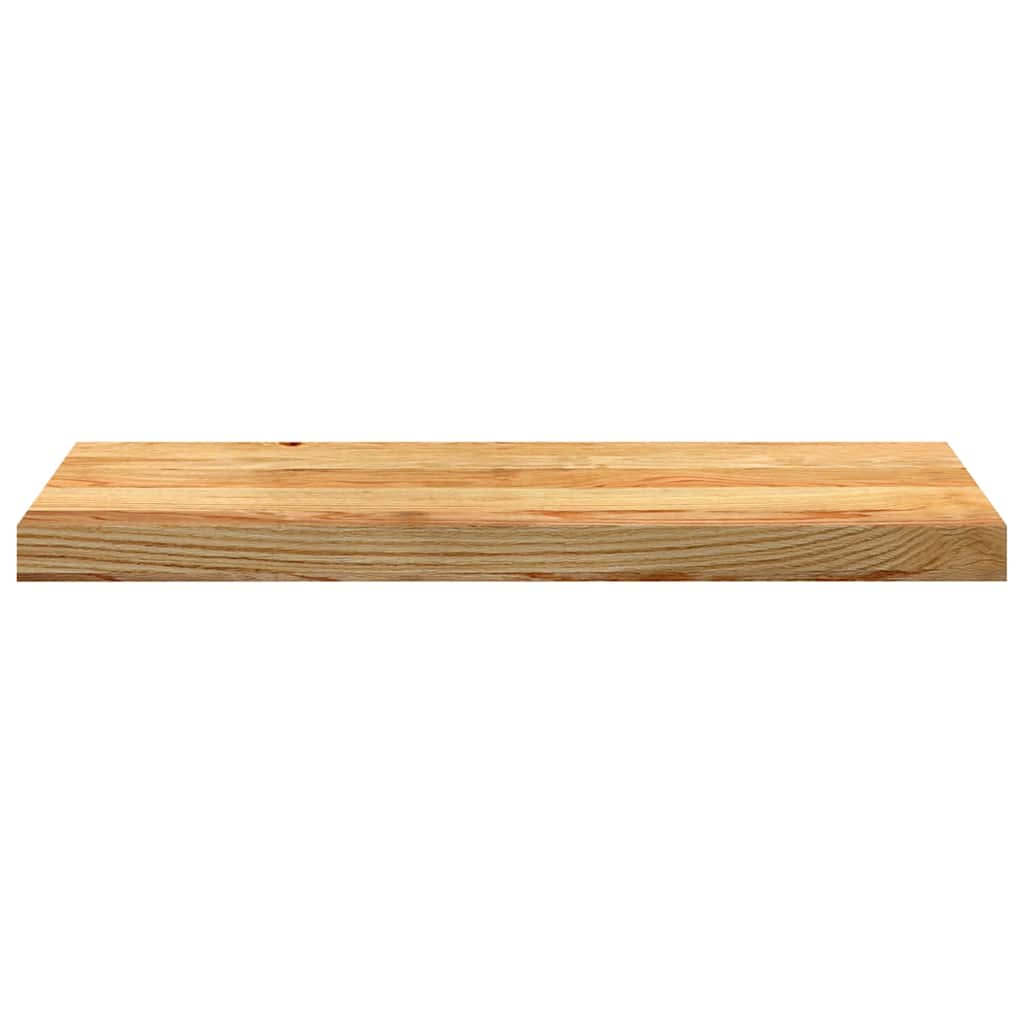 Stair Treads 12 pcs Light Brown 70x25x2 cm Solid Wood Oak
