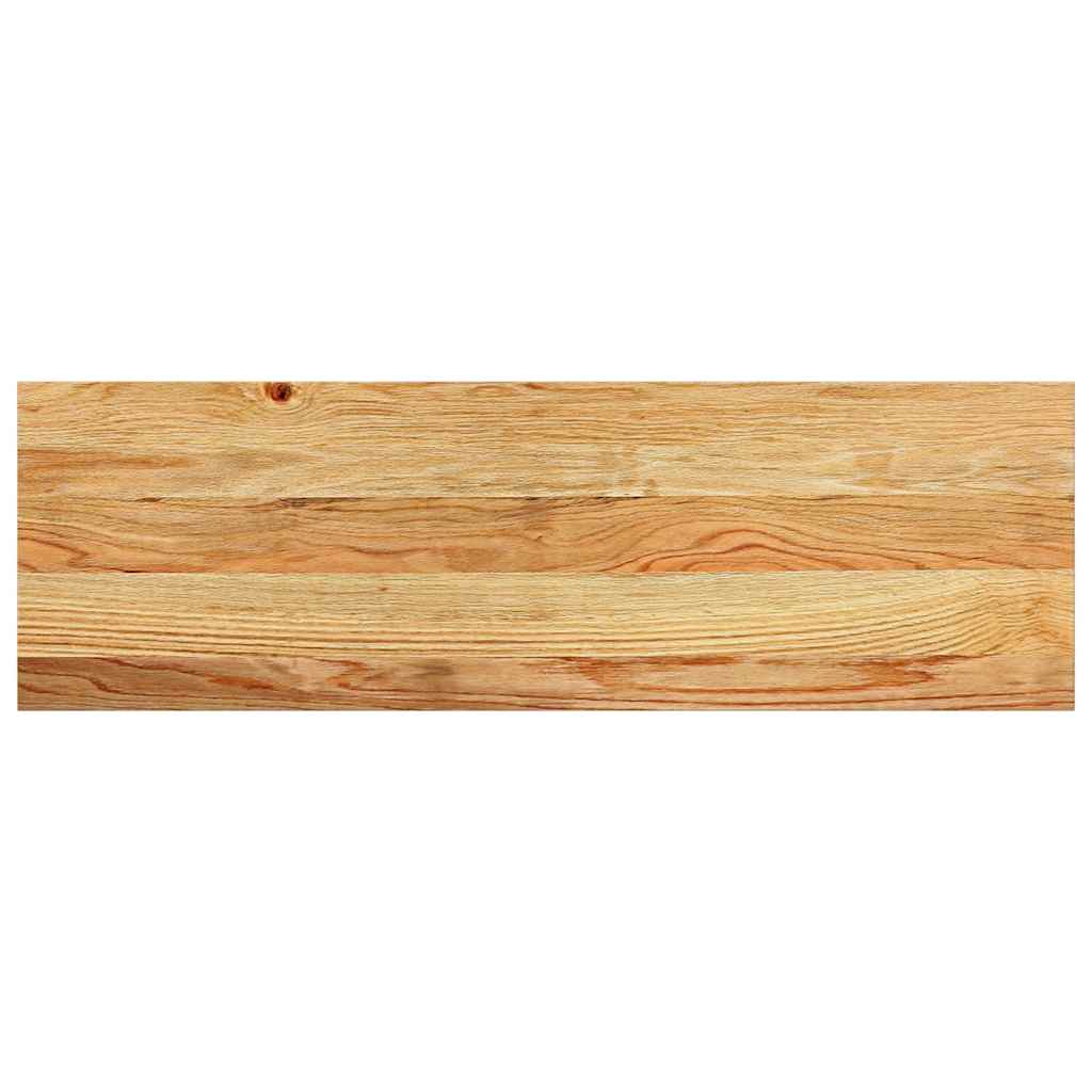 Stair Treads 12 pcs Light Brown 80x25x2 cm Solid Wood Oak