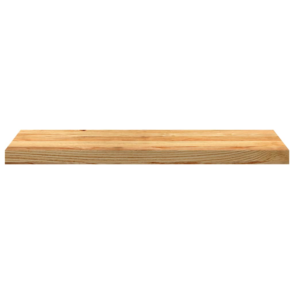 Stair Treads 12 pcs Light Brown 80x25x2 cm Solid Wood Oak