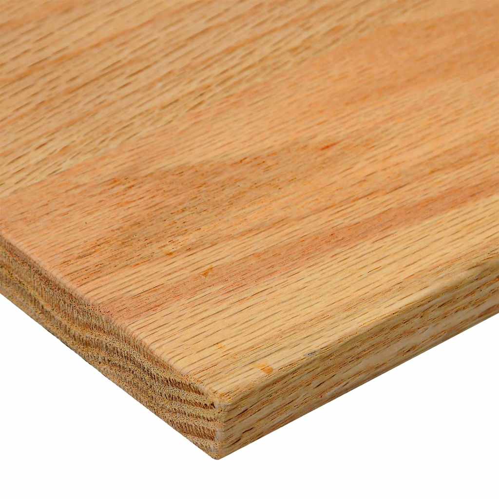 Stair Treads 12 pcs Light Brown 80x25x2 cm Solid Wood Oak