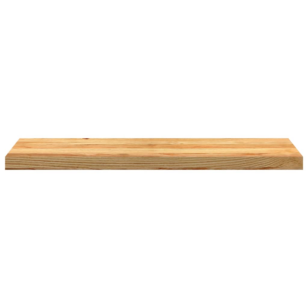 Stair Treads 12 pcs Light Brown 90x25x2 cm Solid Wood Oak