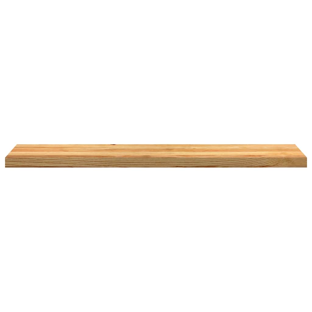 Stair Treads 12 pcs Light Brown 120x30x2 cm Solid Wood Oak
