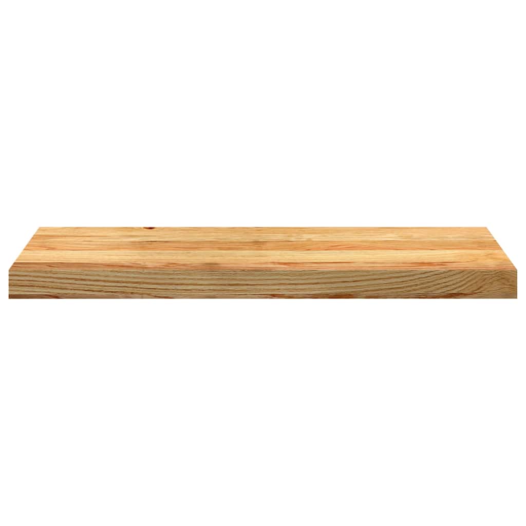 Stair Treads 20 pcs Light Brown 70x30x2 cm Solid Wood Oak