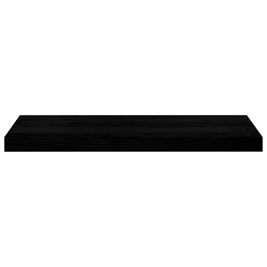 Stair Treads 4 pcs Brown Black 70x30x2 cm Solid Wood Oak