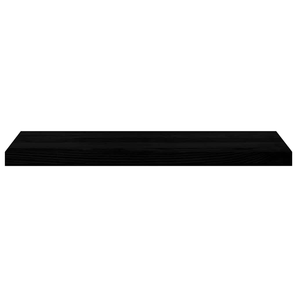 Stair Treads 4 pcs Brown Black 80x30x2 cm Solid Wood Oak