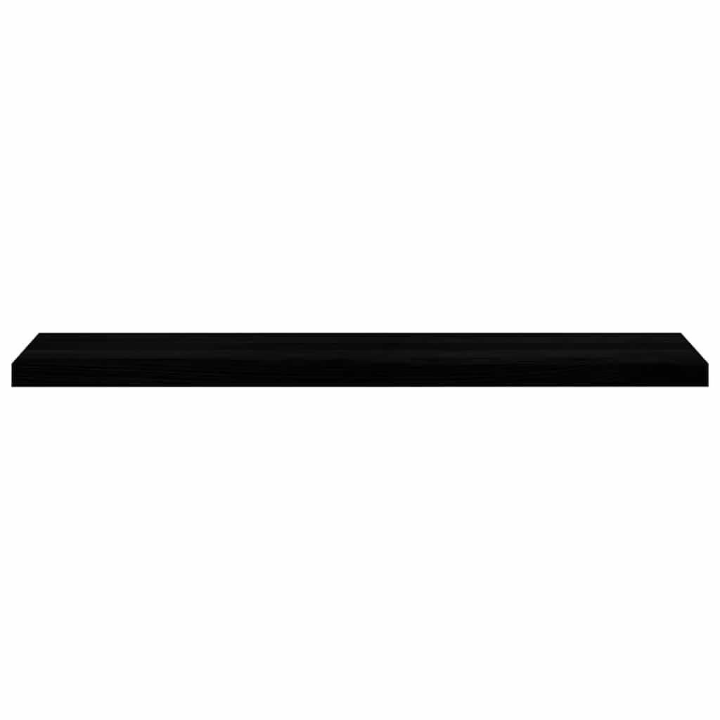 Stair Treads 4 pcs Brown Black 120x30x2 cm Solid Wood Oak