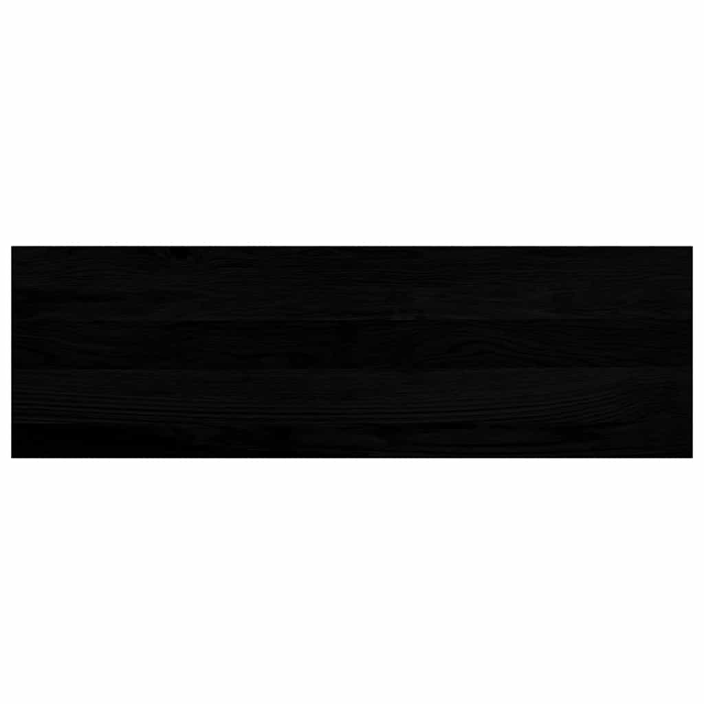 Stair Treads 8 pcs Brown Black 80x30x2 cm Solid Wood Oak
