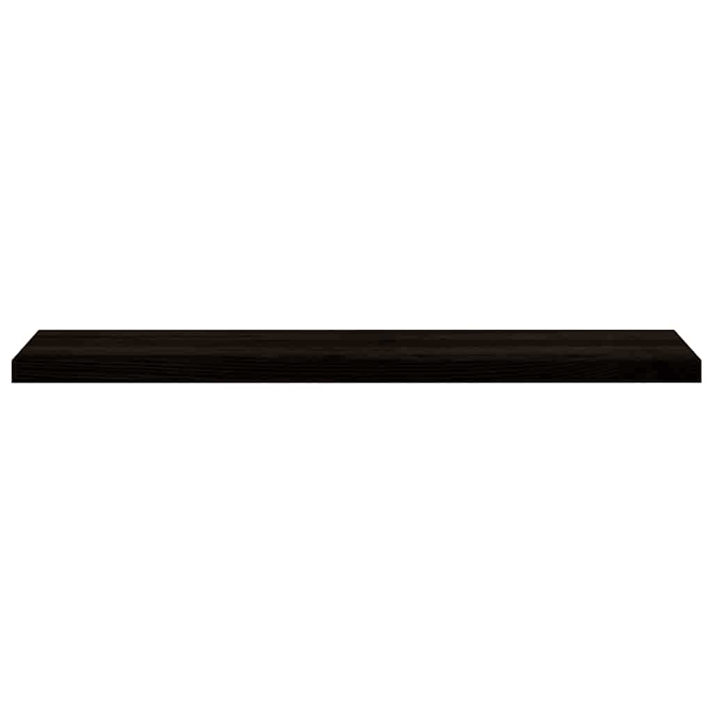 Stair Treads 12 pcs Dark Brown 120x25x2 cm Solid Wood Oak