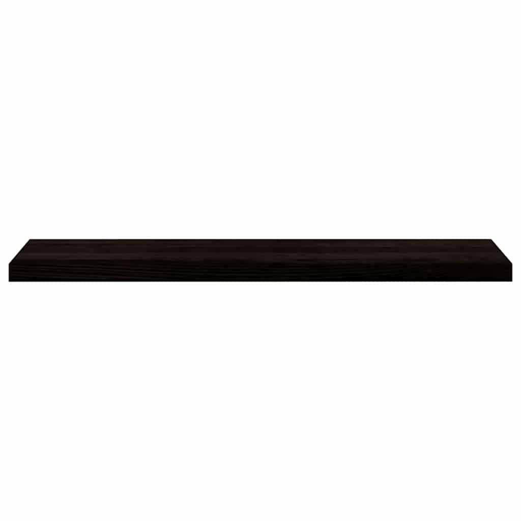 Stair Treads 12 pcs Dark Brown 110x30x2 cm Solid Wood Oak