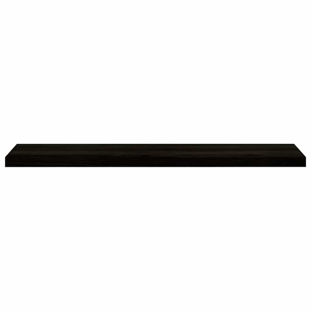 Stair Treads 12 pcs Brown Black 120x30x2 cm Solid Wood Oak