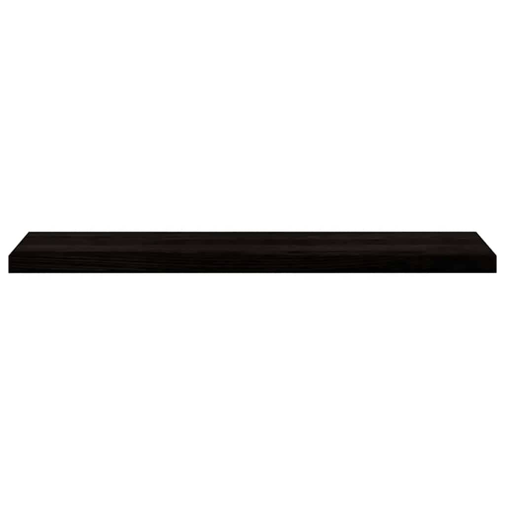 Stair Treads 16 pcs Brown Black 110x25x2 cm Solid Wood Oak
