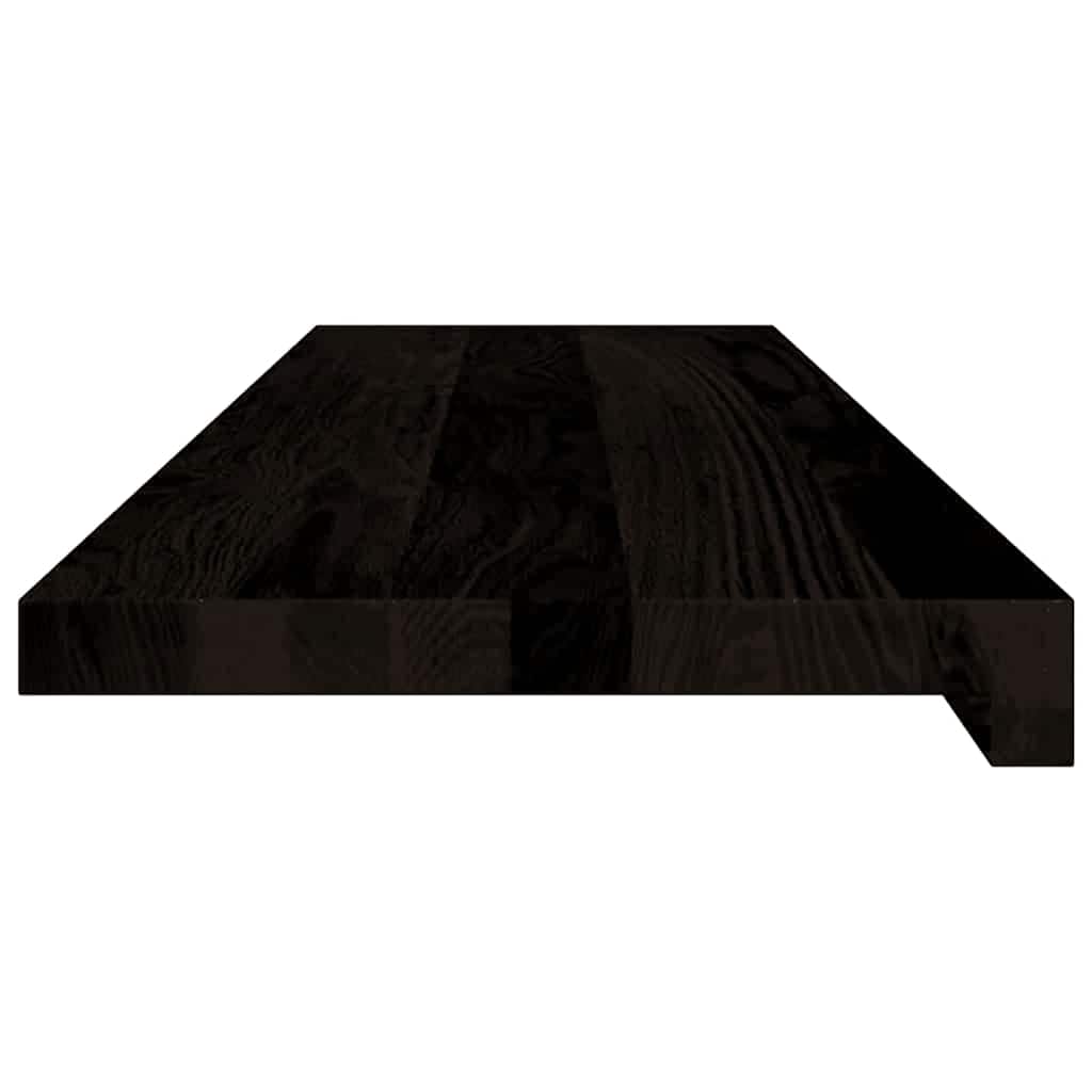 Stair Treads 16 pcs Dark Brown 90x30x2 cm Solid Wood Oak