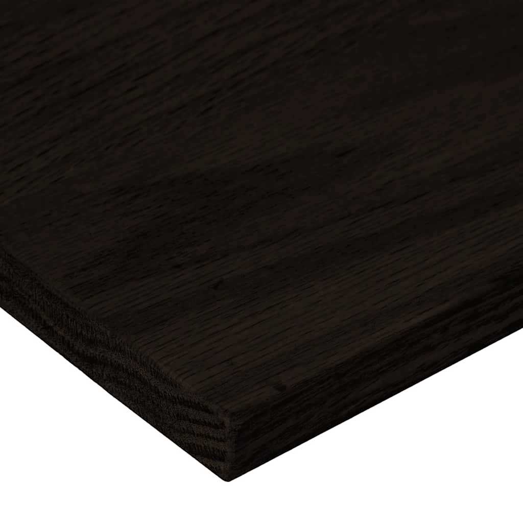Stair Treads 16 pcs Dark Brown 90x30x2 cm Solid Wood Oak