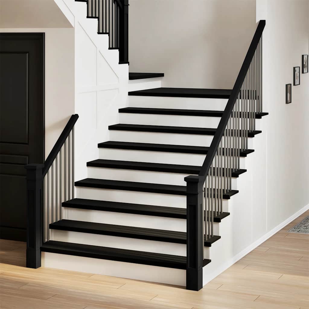 Stair Treads 20 pcs Dark Brown 110x25x2 cm Solid Wood Oak
