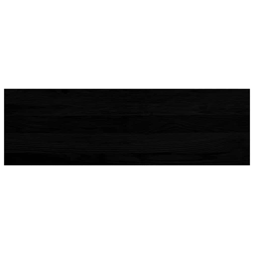Stair Treads 20 pcs Brown Black 80x30x2 cm Solid Wood Oak