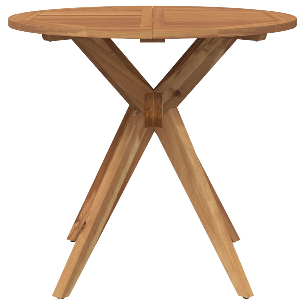 3 Piece Garden Dining Set Solid Wood Acacia