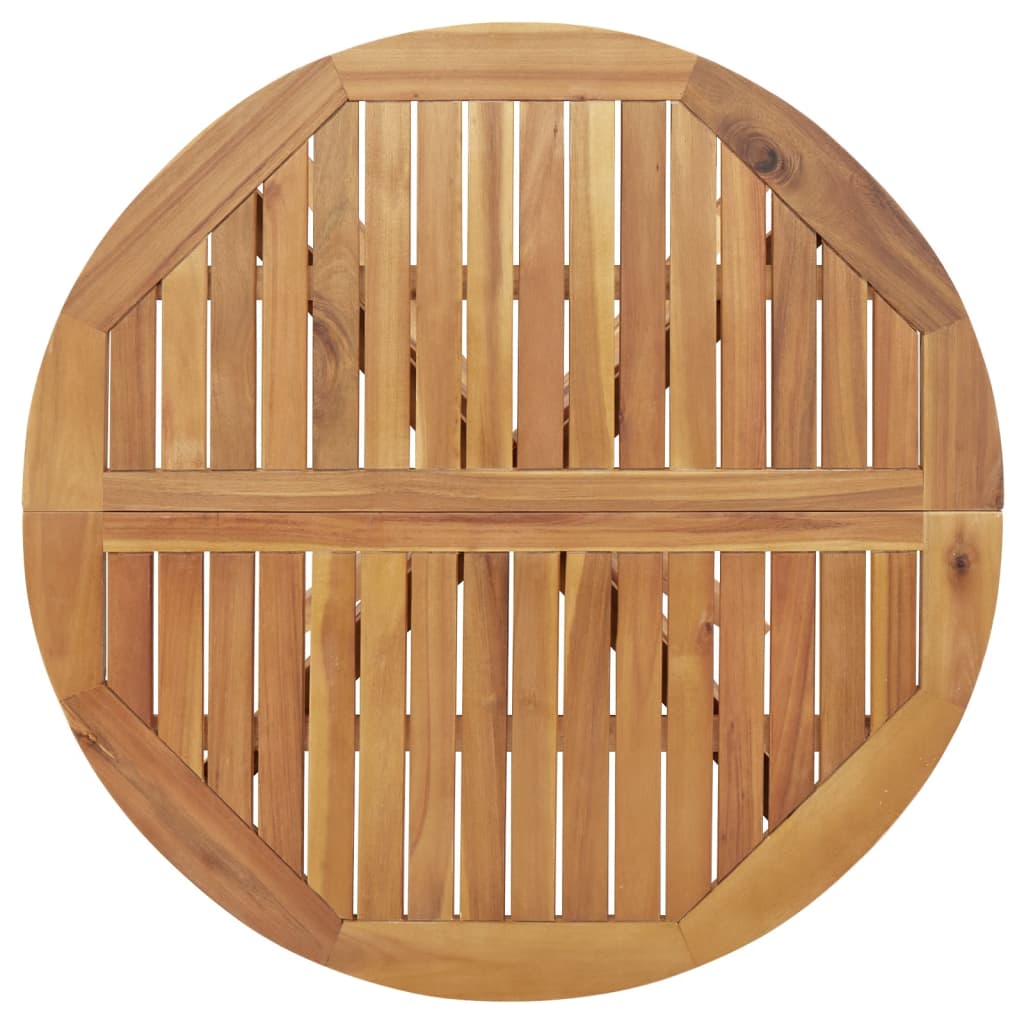 5 Piece Garden Dining Set Solid Wood Acacia
