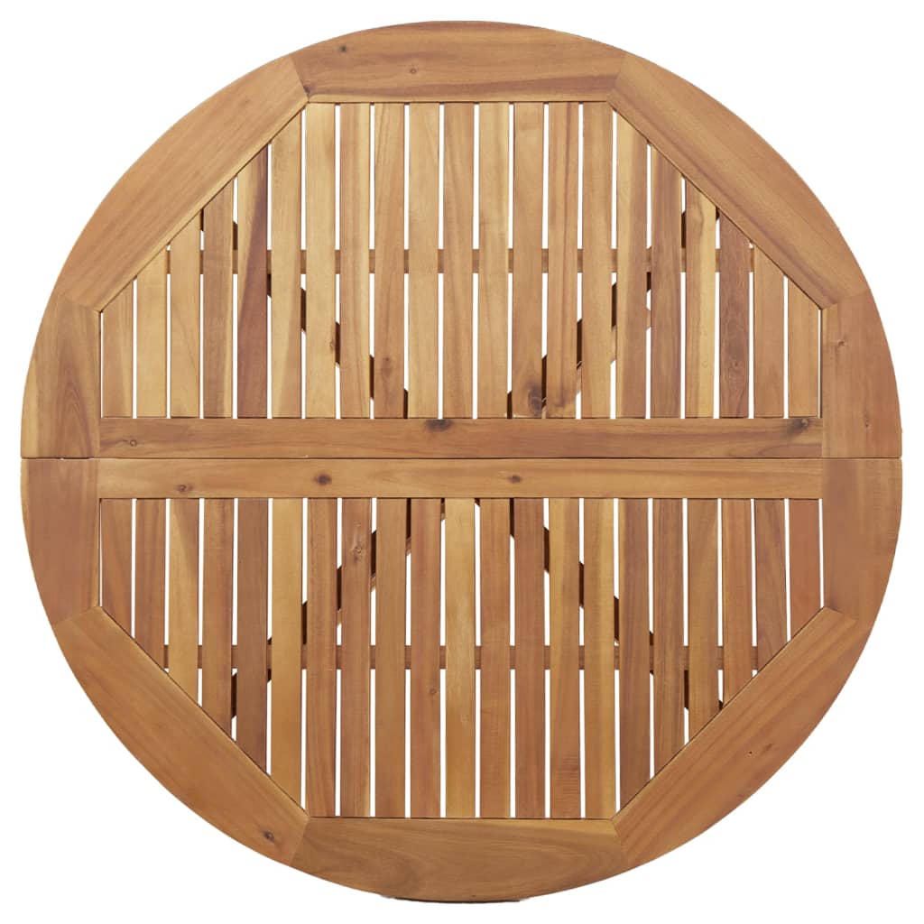 5 Piece Garden Dining Set Solid Wood Acacia