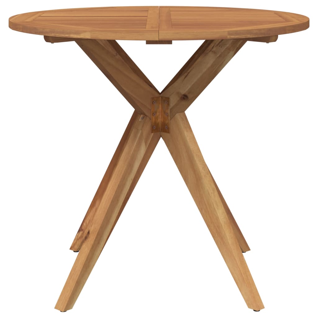 5 Piece Garden Dining Set Solid Wood Acacia
