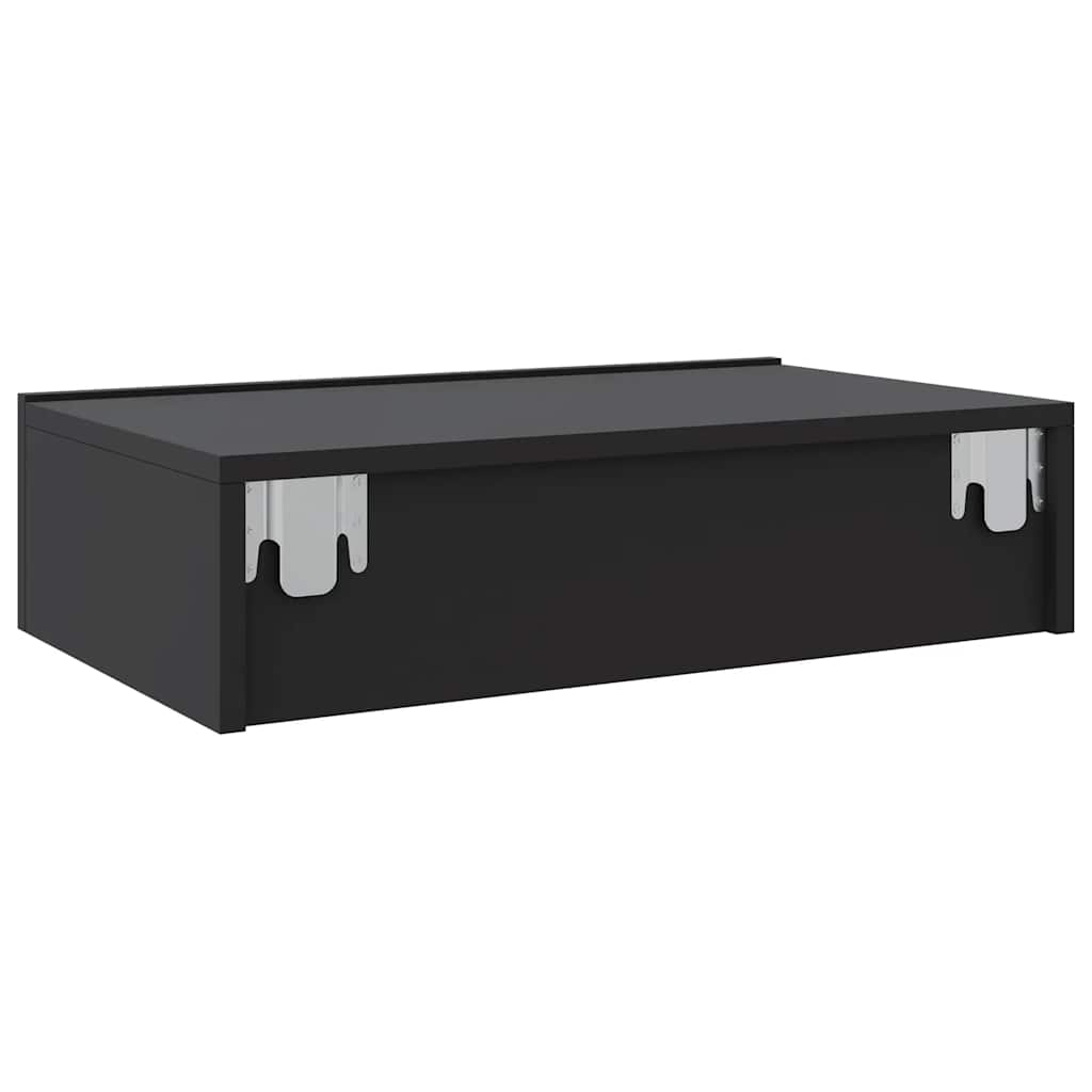 vidaXL TV Cabinet with LED Lights Grey 60x35x15.5 cm