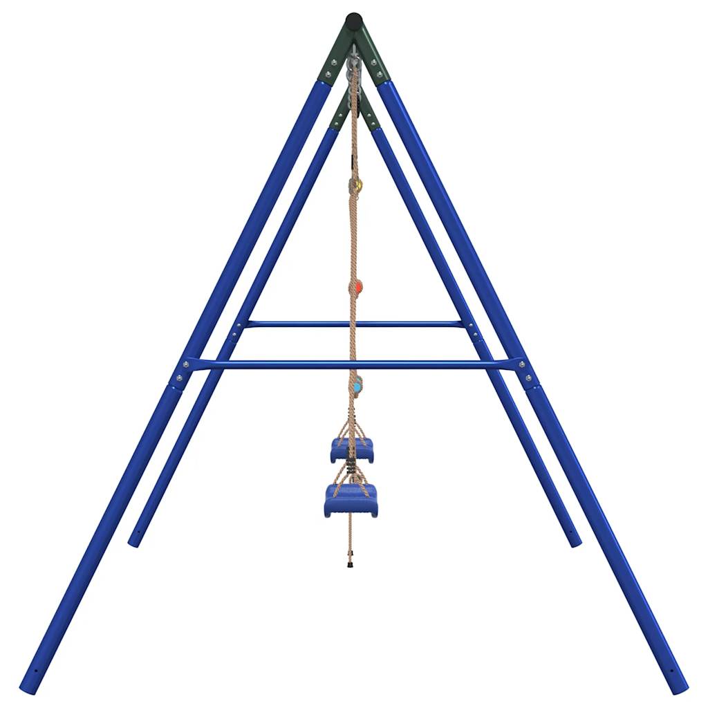 Outdoor Swing Set with Swings and Ladder